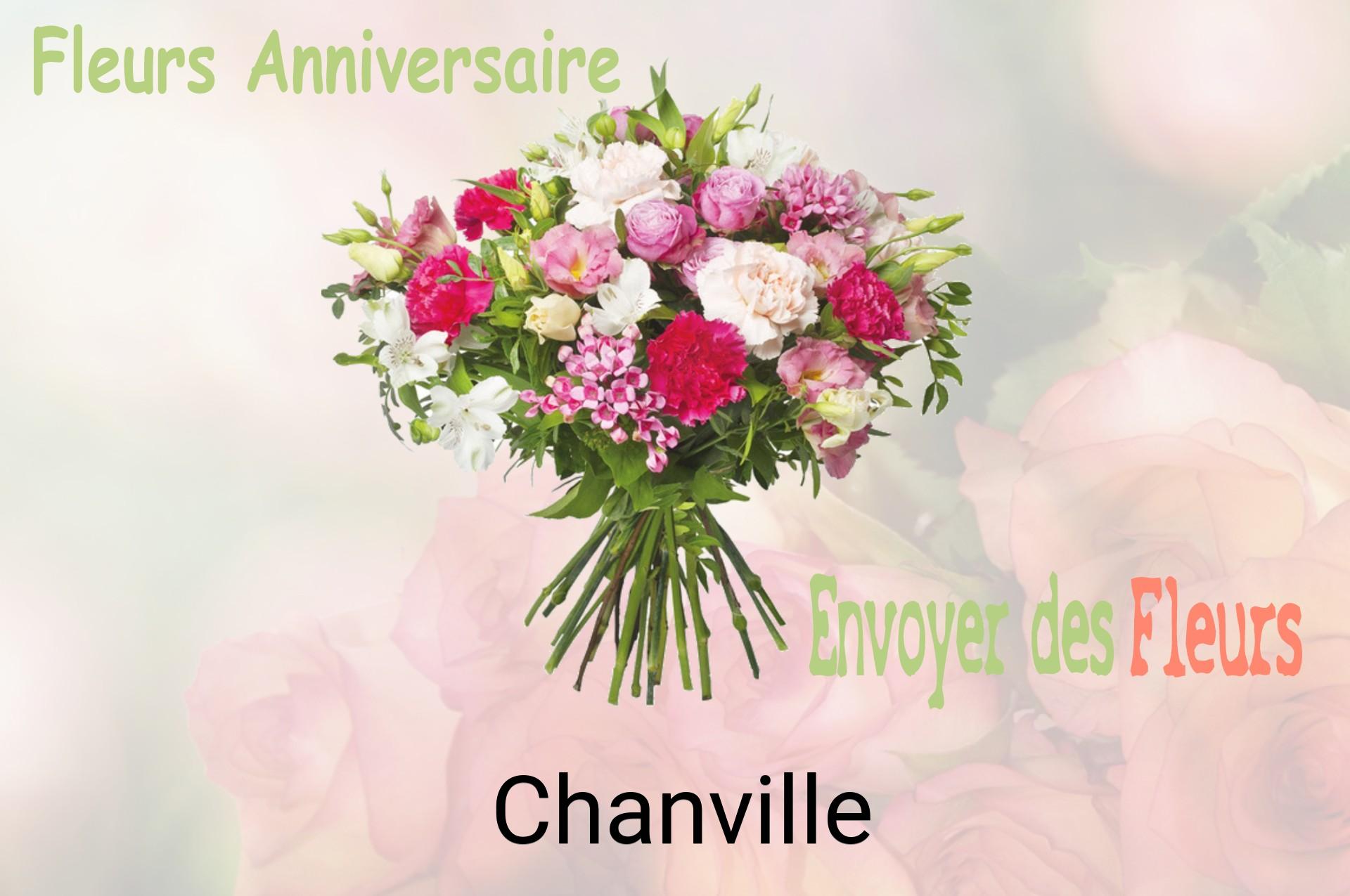 Bouquet de fleurs d’anniversaire livré à Chanville