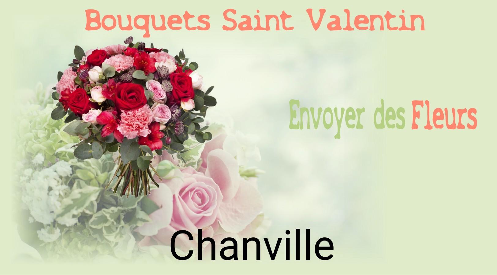 Roses de Saint-Valentin livrées à Chanville
